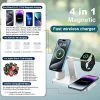 شارژر وایرلسی 4 کاره اندروید وآیفون مدل B620 - Image 6