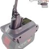 آداپتور باتری جاروشارژی برای Dyson V7 و V8، برای باتری لیتیومی سری GPA 18V Bosch تبدیل به Dyson V7 V8 Absolute Animal Motorhead Work with Vacuum Fluffy HEPA Vacuum Cleaner Converter