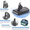 باتری جاروبرقی Dyson V6، YABER 21.6V 4600mAh باتری جایگزین برای V6 DC62 DC59 DC61 DC58 DC72 DC74 SV03 SV09 جاروبرقی - Image 2