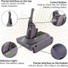 آداپتور باتری جاروشارژی برای Dyson V7 و V8، برای باتری لیتیومی سری GPA 18V Bosch تبدیل به Dyson V7 V8 Absolute Animal Motorhead Work with Vacuum Fluffy HEPA Vacuum Cleaner Converter