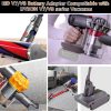 آداپتور باتری جاروشارژی برای Dyson V7 و V8، برای باتری لیتیومی سری GPA 18V Bosch تبدیل به Dyson V7 V8 Absolute Animal Motorhead Work with Vacuum Fluffy HEPA Vacuum Cleaner Converter