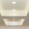 پنل LED توکار، 15 وات، 1200 لومن، سفید گربه، 17 سانتی متر