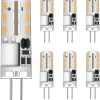 لامپ سوزنی 10 وات 12V LED (سفید گرم) مناسب لوستر،آباژور و دیگر وسایل - بسته 2 عددی