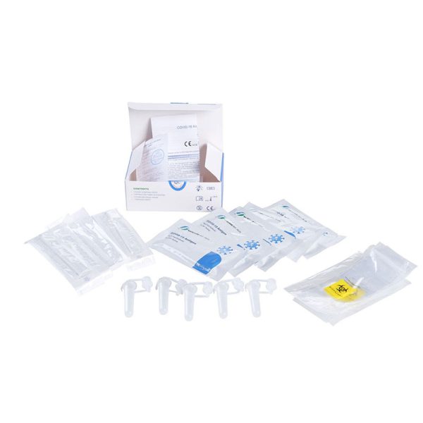 5 عدد کیت تشخیص سریع کرونا Covid-19 برند safecare