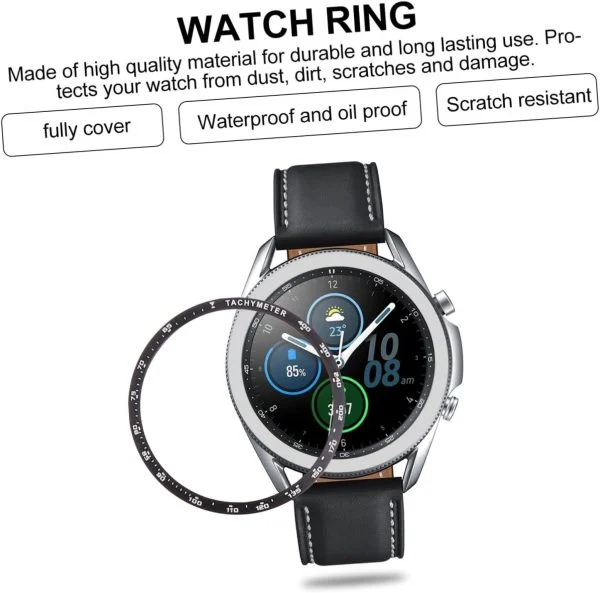 کاور محافظ ساعت مچی(حلقه) Function Bezel همراه با 3 عدد گلس ضد خش