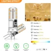 لامپ سوزنی 10 وات 12V LED (سفید گرم) مناسب لوستر،آباژور و دیگر وسایل - بسته 2 عددی