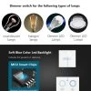 کلید لمسی هوشمند دیمردار با کنترل از راه دور کریستال استاندارد انگلستان Smart Light Switch - Image 5
