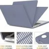 کاور محافظ+2 کاور کیبورد برای مک بوک MacBook Pro 14 Inch Case M3 A2992 A2918/A2442 M1/A2779 M2 with Touch ID,CISSOOK Shell Case for MacBook Pro 14" 2021-2023 with Keyboard Cover - Image 7