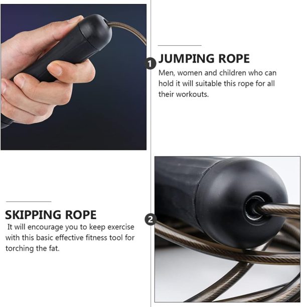 طناب ورزشی Healifty Wire Fitness بار آمازون