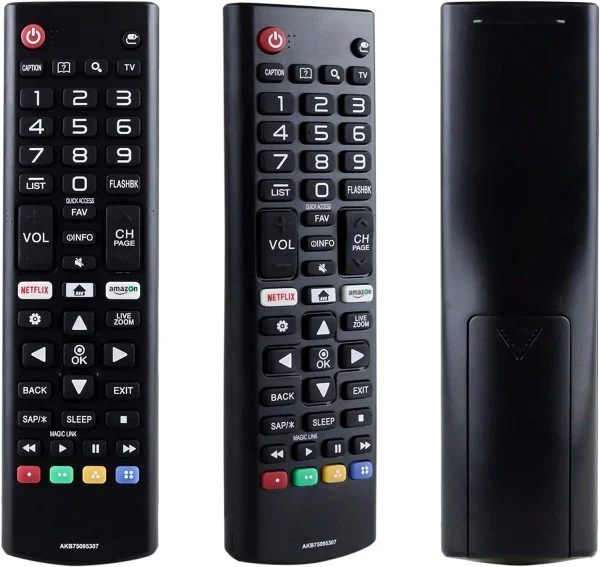 کنترل از راه دور برای LG AKB75095315 همه کاره تلویزیون هوشمند Netflix , LG , Amazon , Magic Link