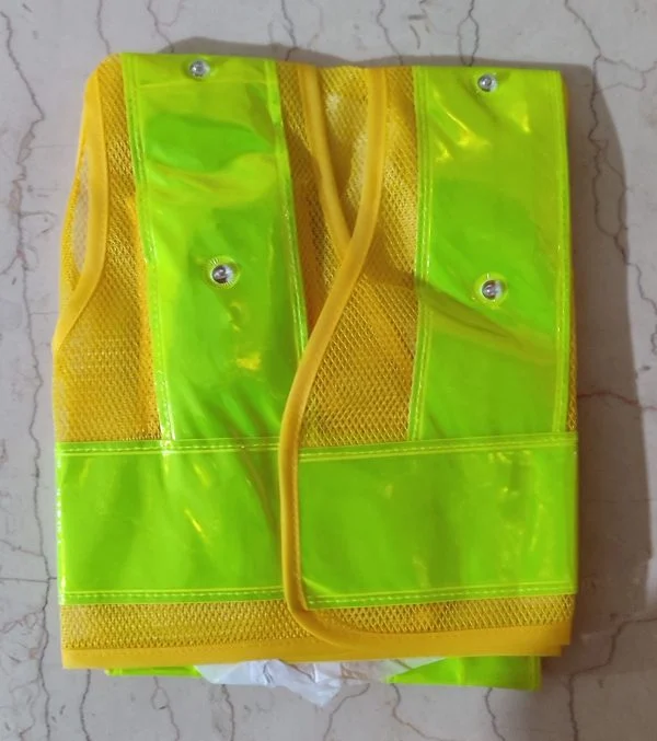 جلیقه چراغ دار Led Vests ترافیکی شبرنگ فسفری