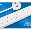 چندراهی برق 13 آمپر مناسب برای تجهیزات اداری PRO-ELEC PL09181 بار آمازون
