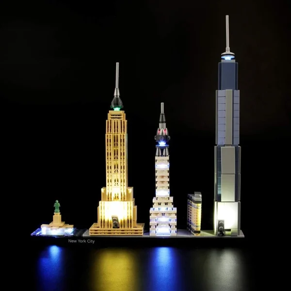 کیت نورپردازی LIGHTAILING برای لگو سری آرشیتکت مدل شهر نیویورک کد 21028