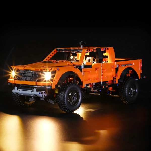 کیت نورپردازی LIGHTAILING برای فورد FORD F -150 سازگار با مدل Lego RAPTOR 42126
