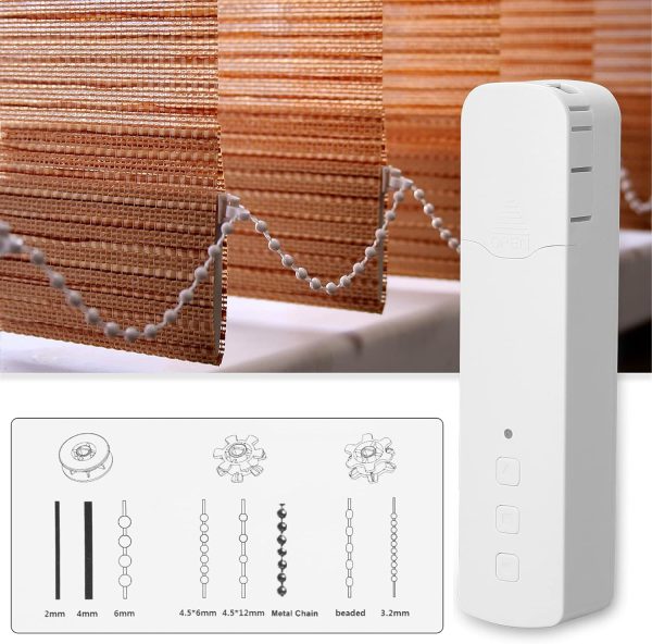 موتور پرده برقی wifi برند BLIND MOTOR کنترل دار