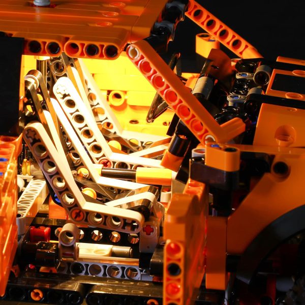 کیت نورپردازی LIGHTAILING برای فورد FORD F -150 سازگار با مدل Lego RAPTOR 42126