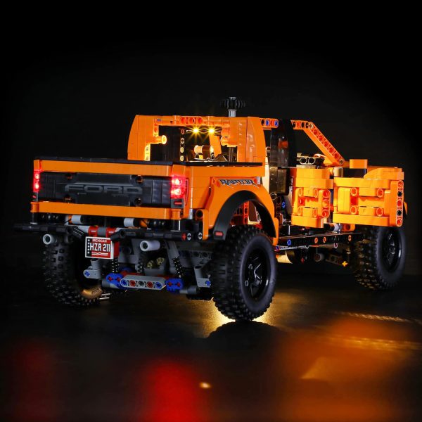 کیت نورپردازی LIGHTAILING برای فورد FORD F -150 سازگار با مدل Lego RAPTOR 42126