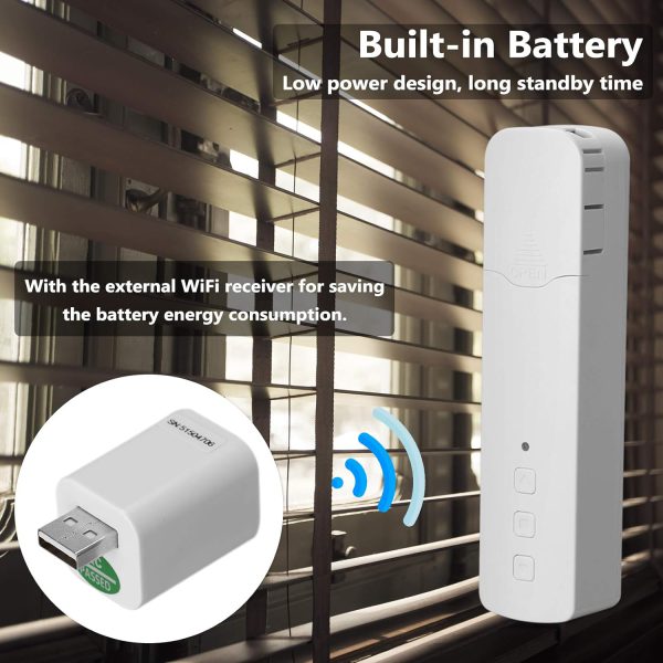 موتور پرده برقی wifi برند BLIND MOTOR کنترل دار